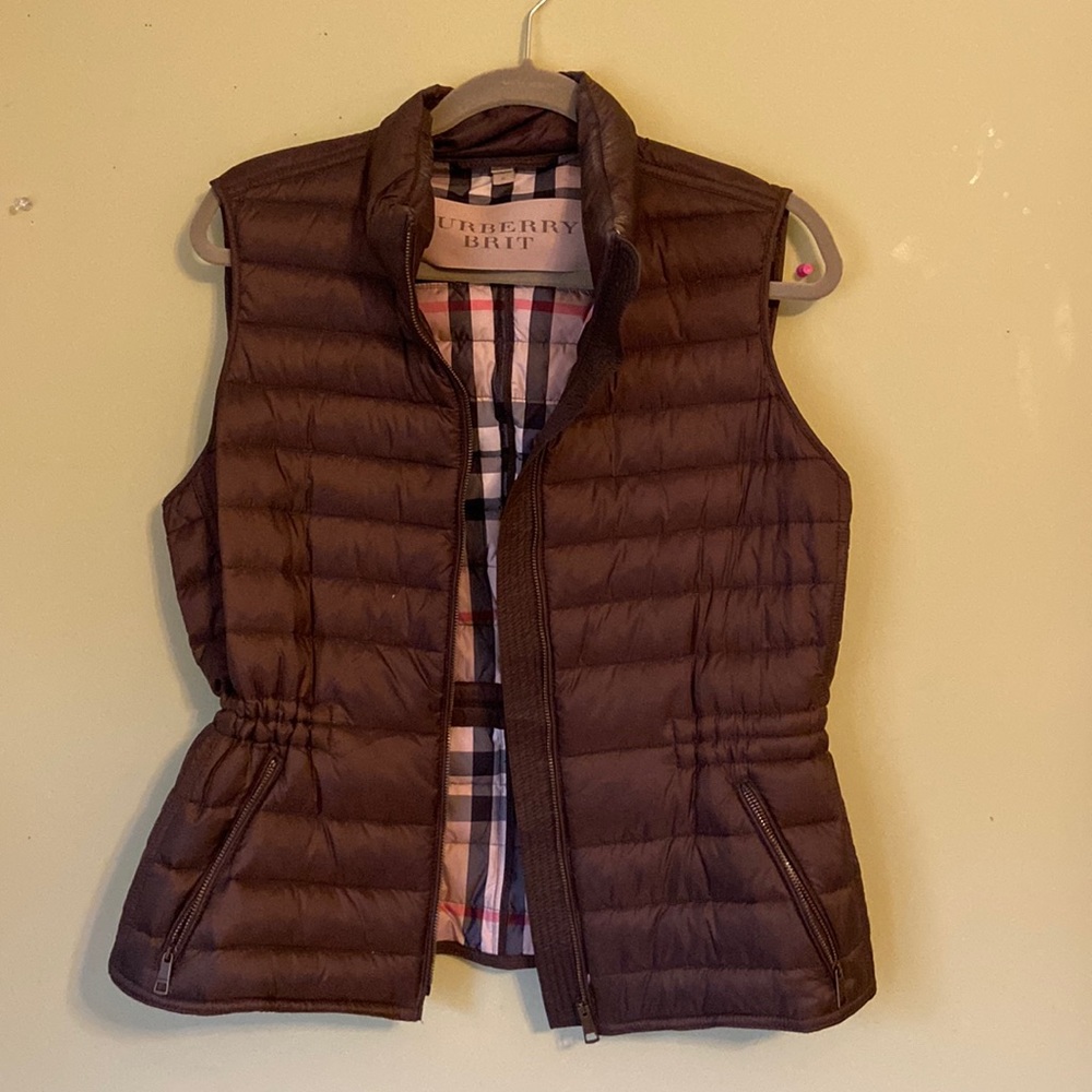 Burberry Brit Puffer Vest (Sold)